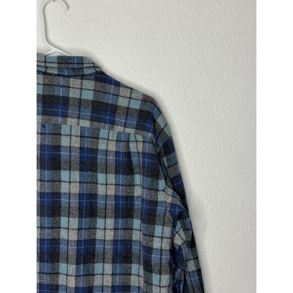 Pendleton Limited Edition Beach Boys Wool Board Shirt Large Blue Plaid *See Pics - Picture 11 of 16